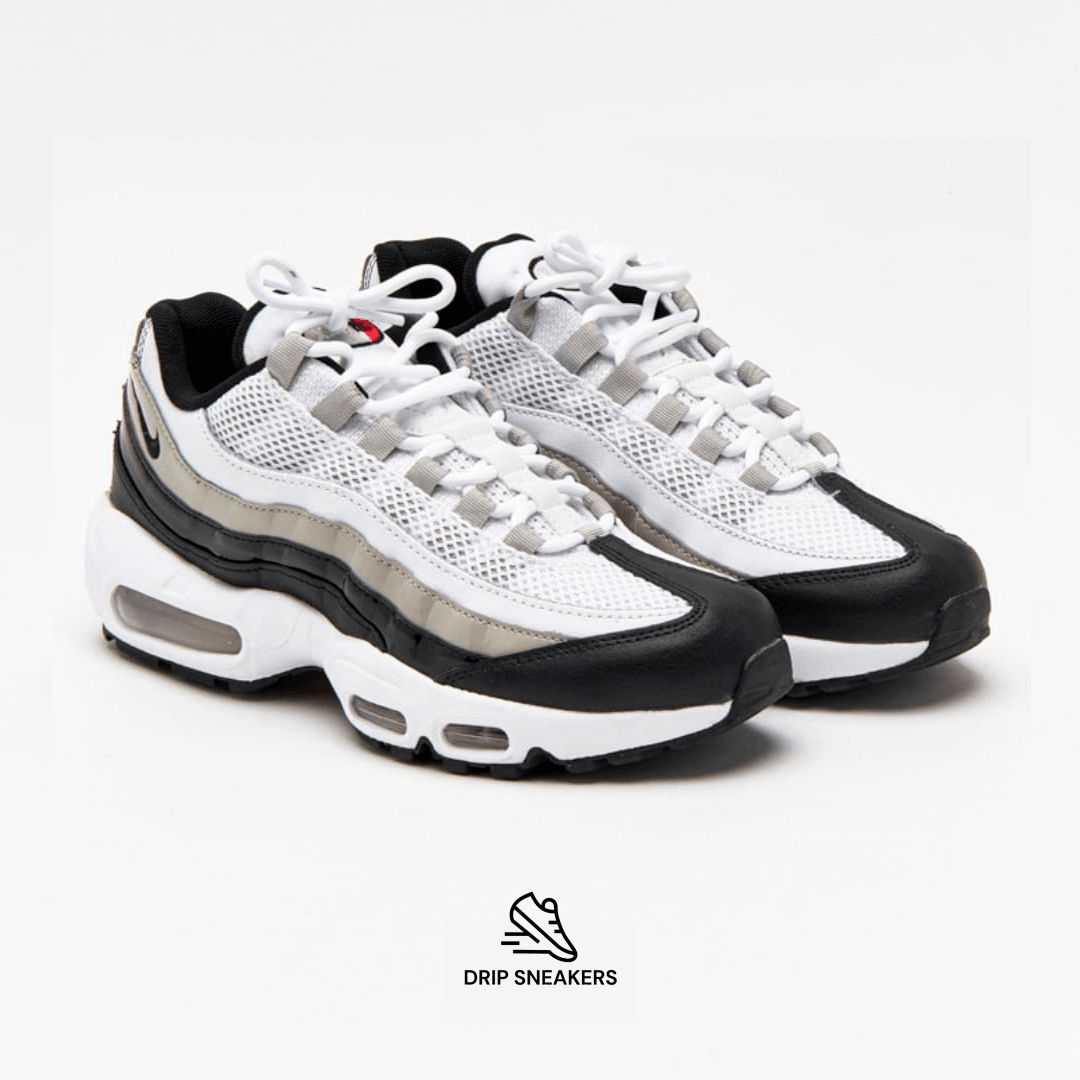 Nike AirMax 95 "Black/White Mesh" - Drip Sneakers