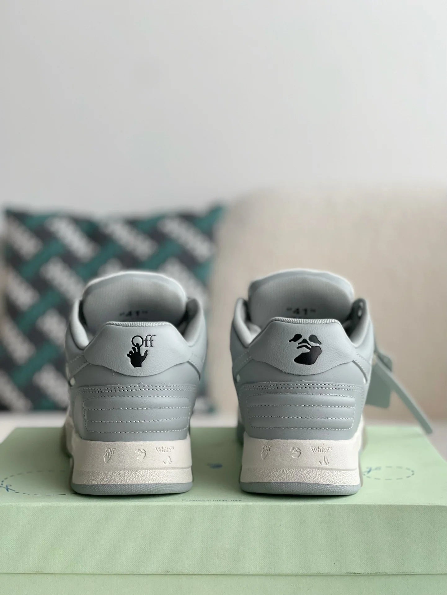 Off-White Out of Office "Grey"