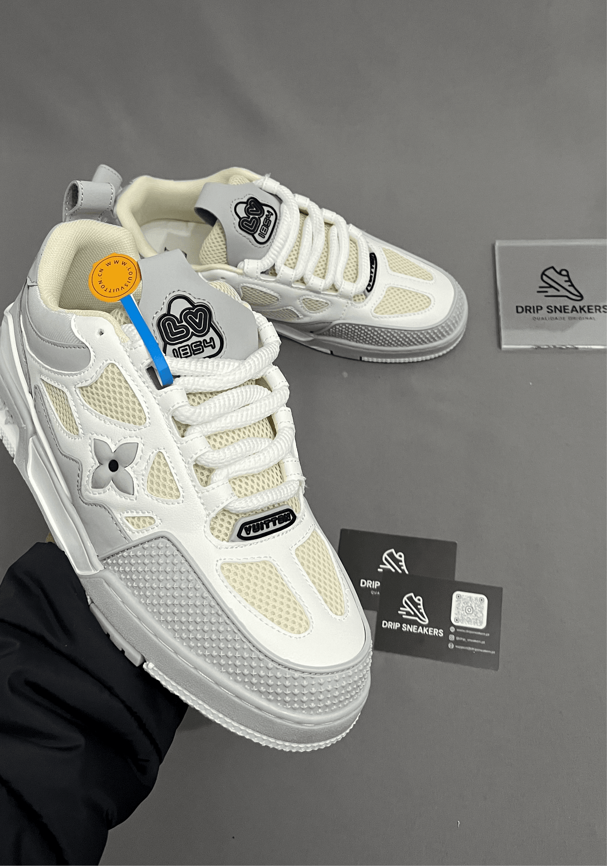 Louis Vuitton Skate "Light Grey" - Drip Sneakers