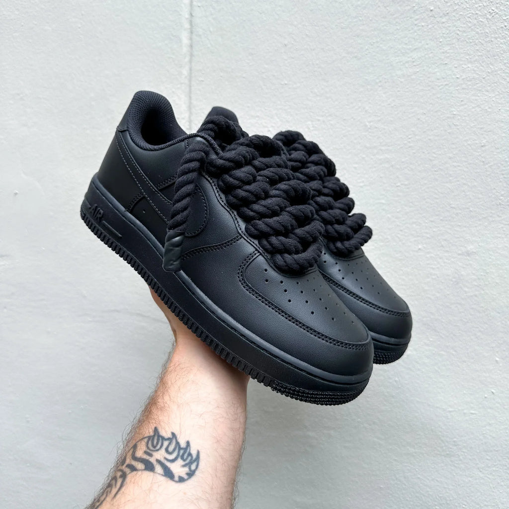 AF1 Rope Laces "Black"