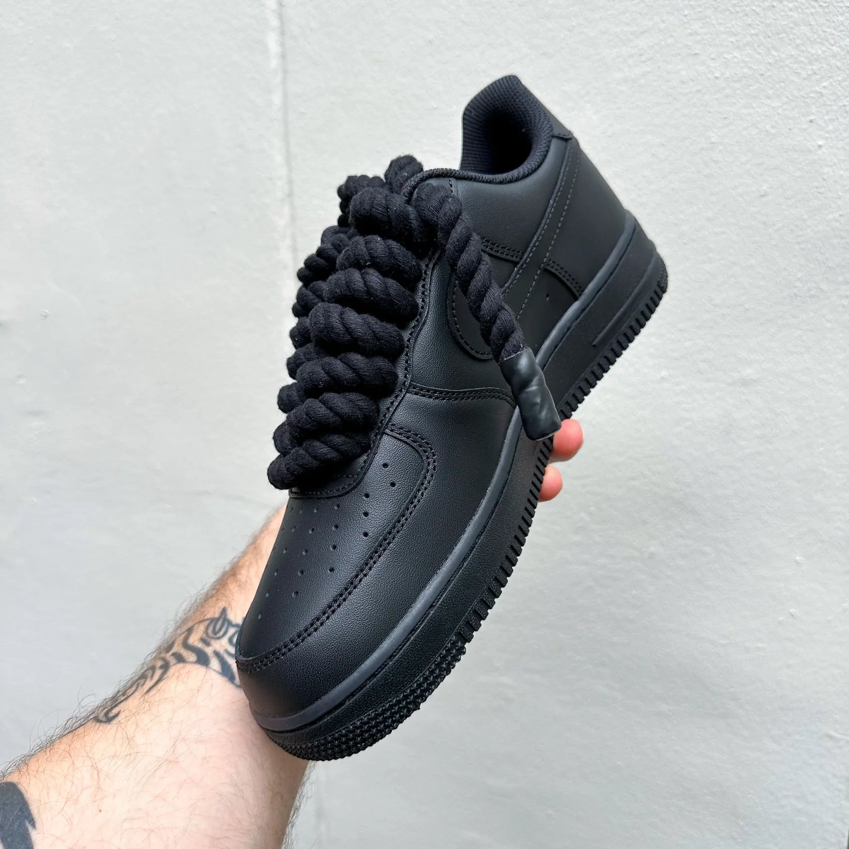 AF1 Rope Laces "Black"