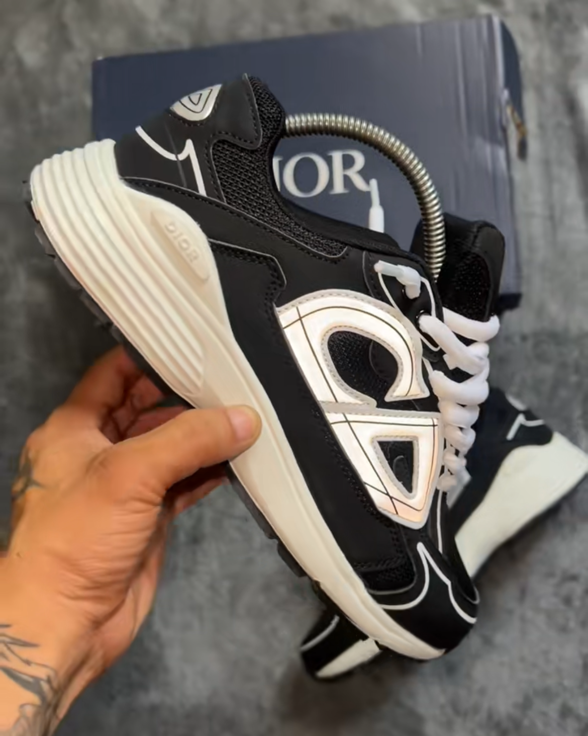 Dior B30 "Black" DRIP SNEAKERS®