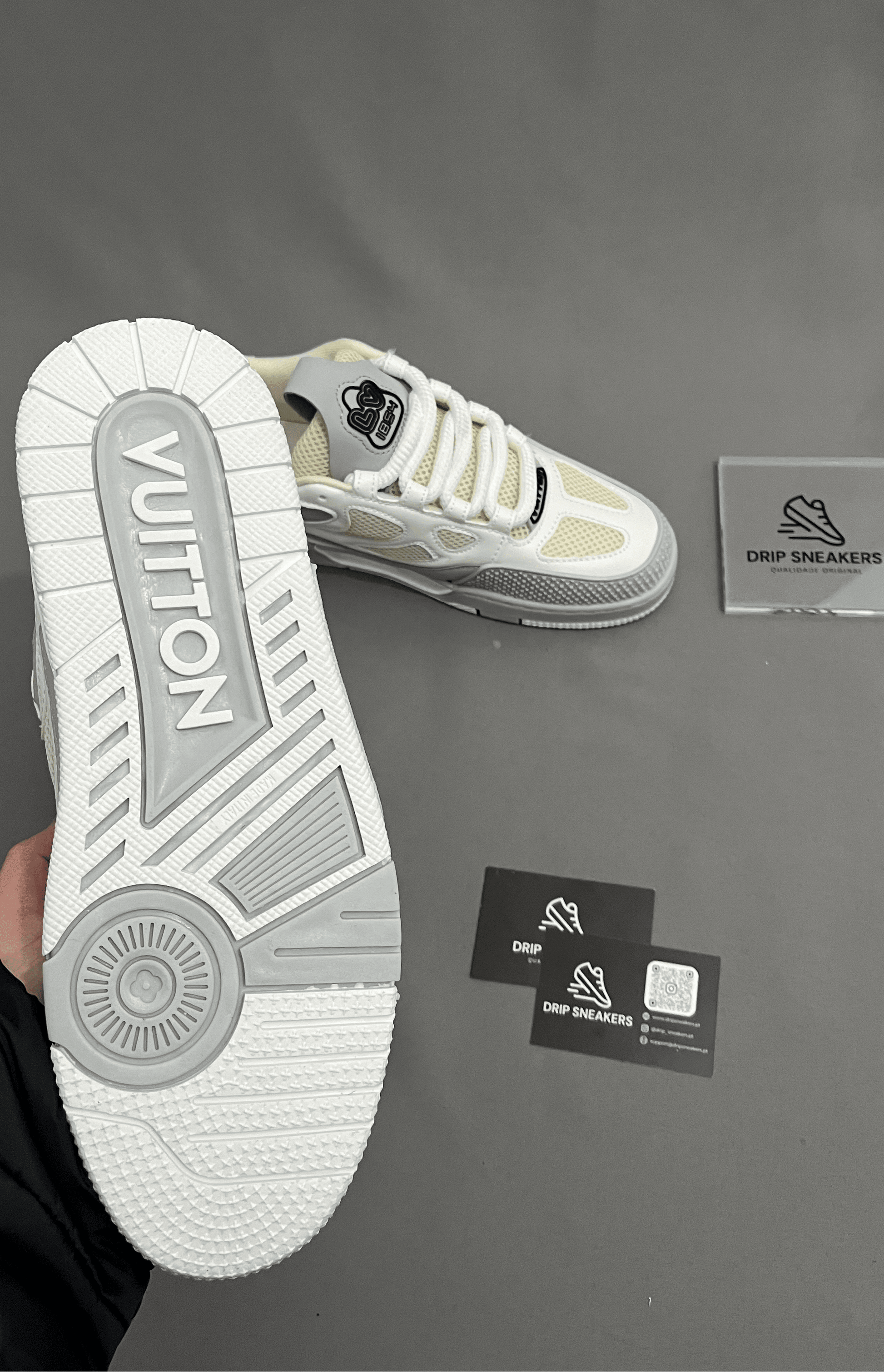 Louis Vuitton Skate "Light Grey" - Drip Sneakers