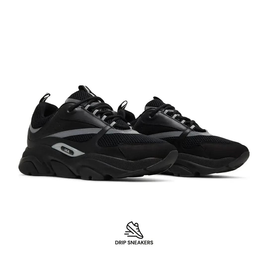 Dior B22 "Black Silver" DRIP SNEAKERS®