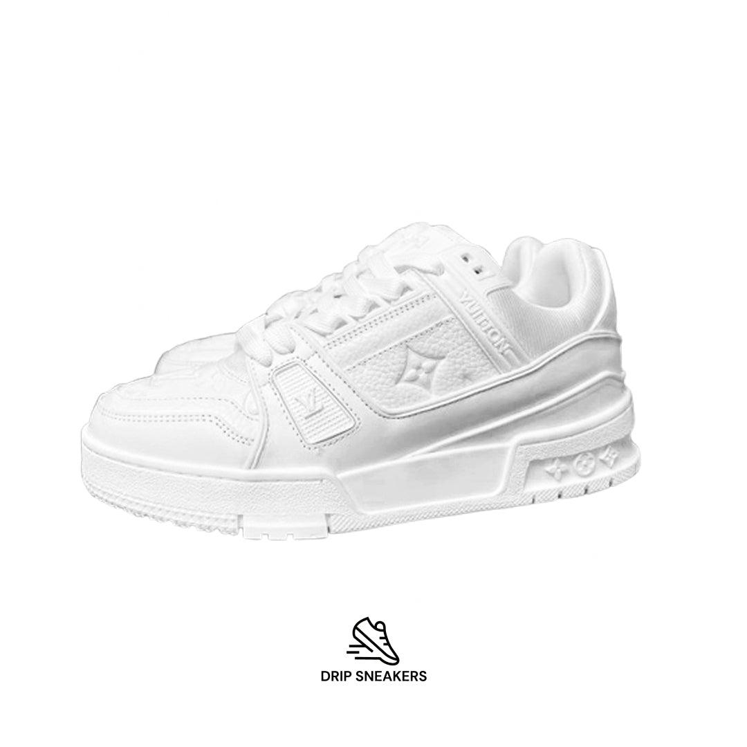 Louis Vuitton Trainer "White" - Drip Sneakers