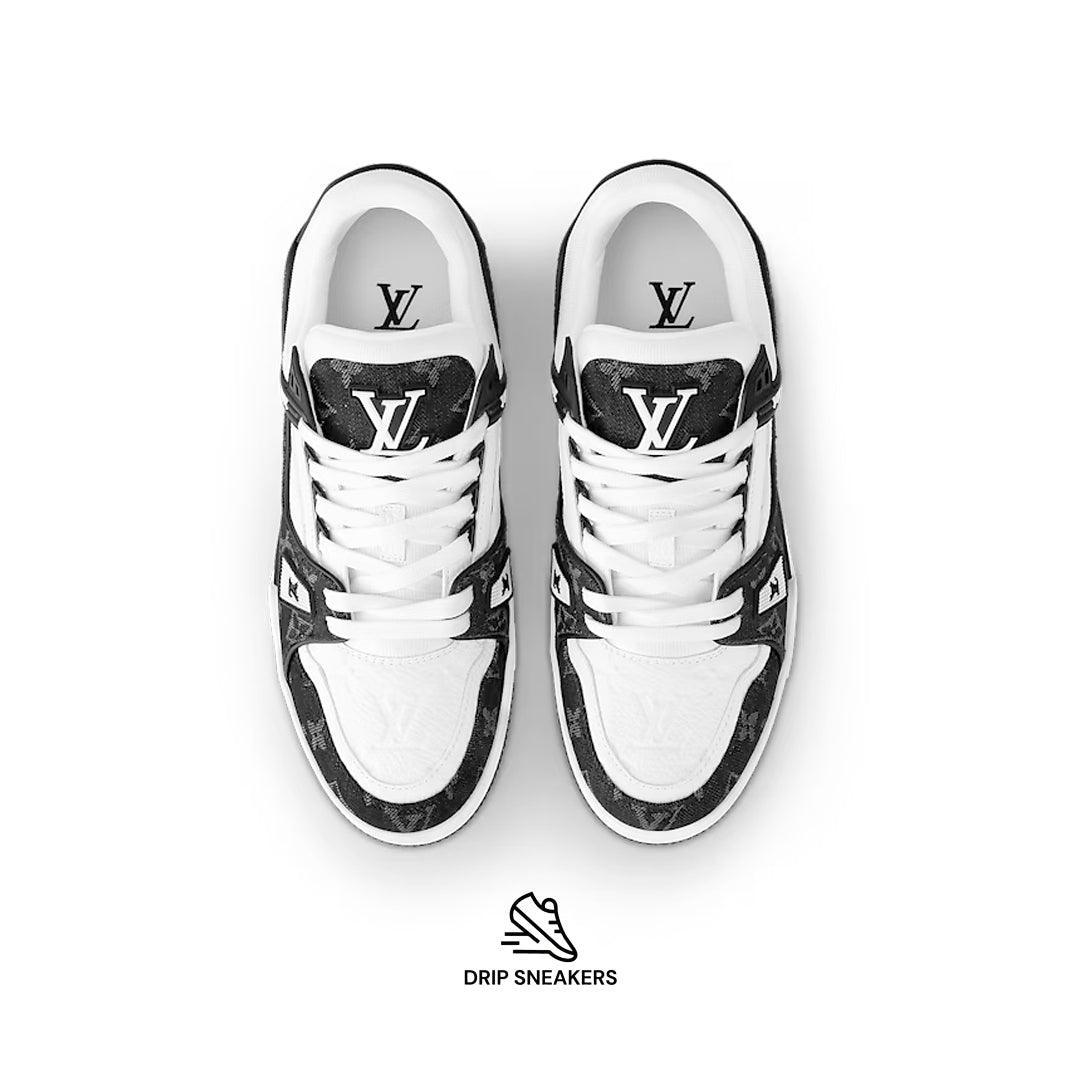 Louis Vuitton Trainer "Black and White" - Drip Sneakers