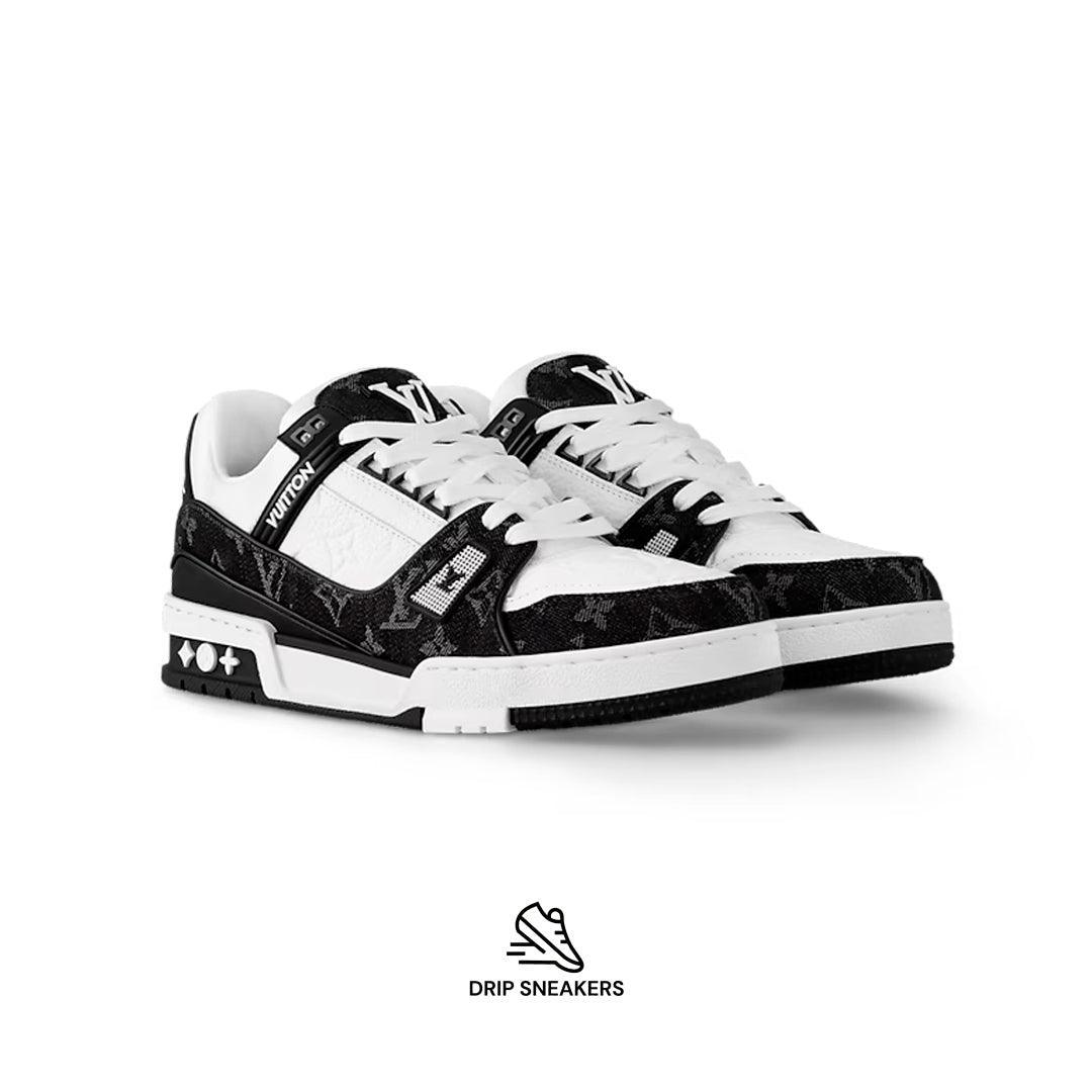Louis Vuitton Trainer "Black and White" - Drip Sneakers