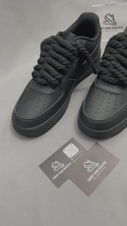 Air Force 1 Rope Laces "Black"